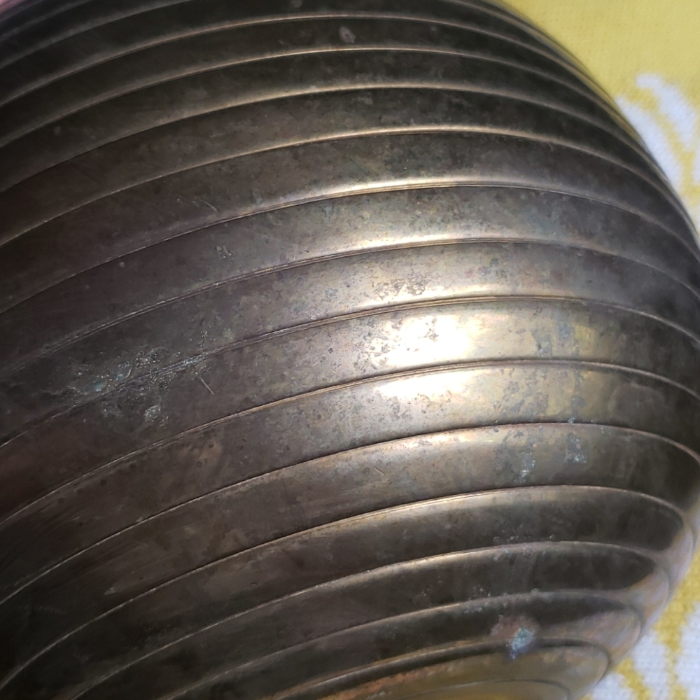 Brass Bowl / Vase - Picture 6 of 6